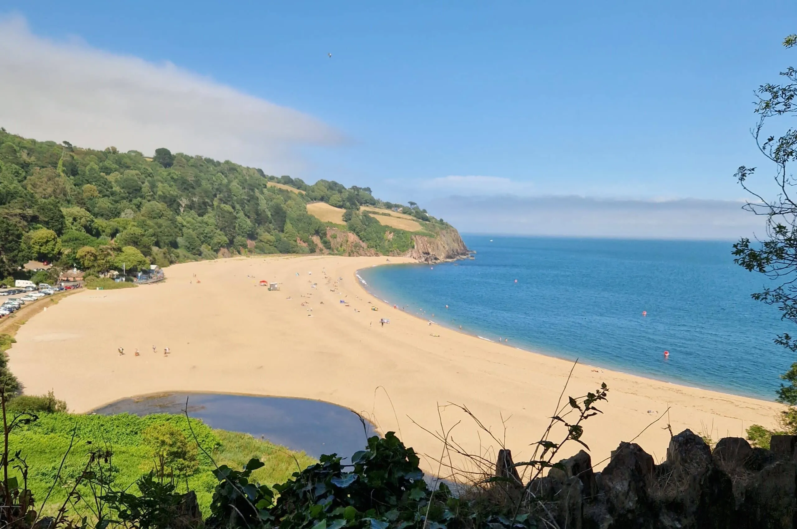 A quiet South Devon beach